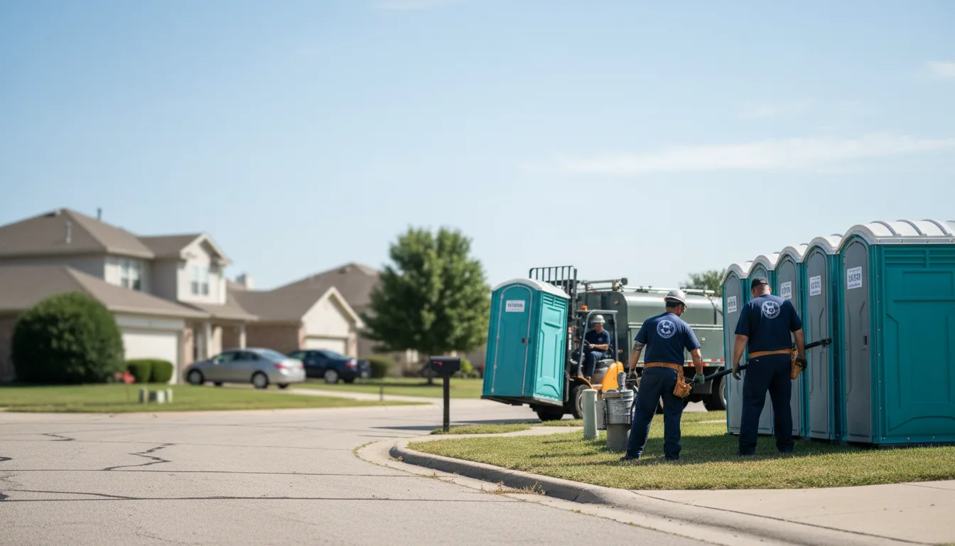 Porta Potty Rental in Red House, WV near me